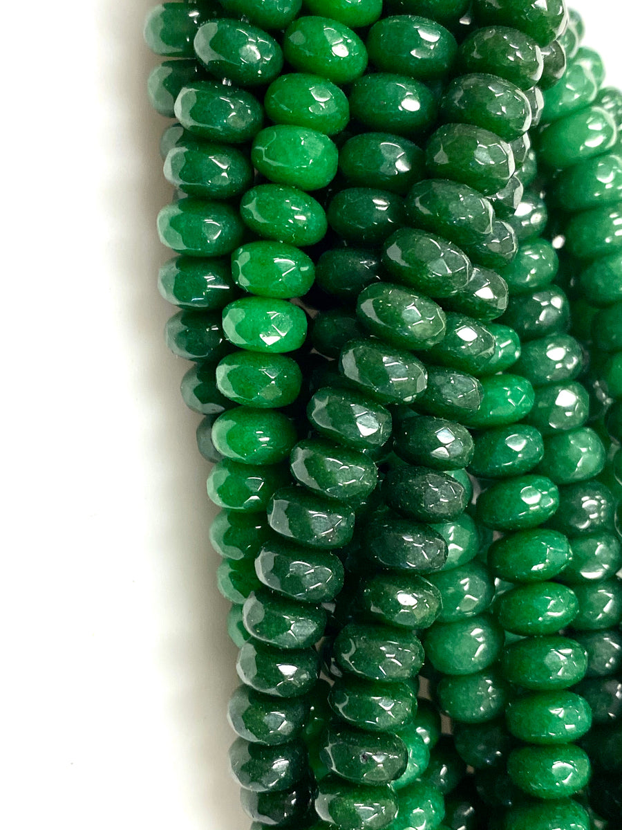 Natural Emerald Jade Beads, Emerald Jade 10x14 mm Drops Shape Beads –  Triveni Crafts