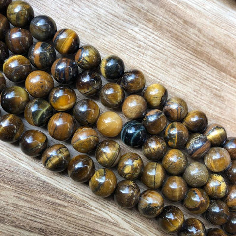 Natural Hawlite Tiger Eye Smooth Beads, Tiger Eye Round Shape 8 mm Faceted Beads