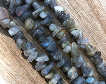 Natural Multi-Stone Smooth Beads, Chips Shape Faceted Beads