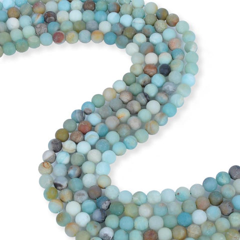 Natural Amazonite Beads, Amazonite Smooth Round Shape Beads, 8 mm Amazonite Beads