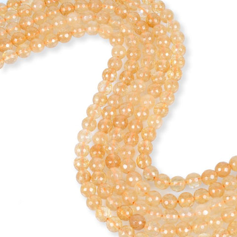 Natural Golden Rutile Quartz Beads, Quartz Roundelle Shape Beads, 8 mm Quartz Beads