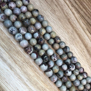 Natural Jasper Beads, 8 mm Jasper Beads, Jasper Round Shape Smooth Beads