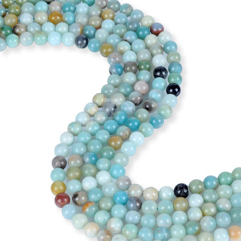 Natural Amazonite Beads, Amazonite Round Shape Beads, 8 mm Smooth Amazonite Beads