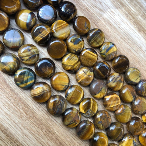 Natural Hawlite Tiger Eye Smooth Beads, Tiger Eye Round Stone 10 mm Beads