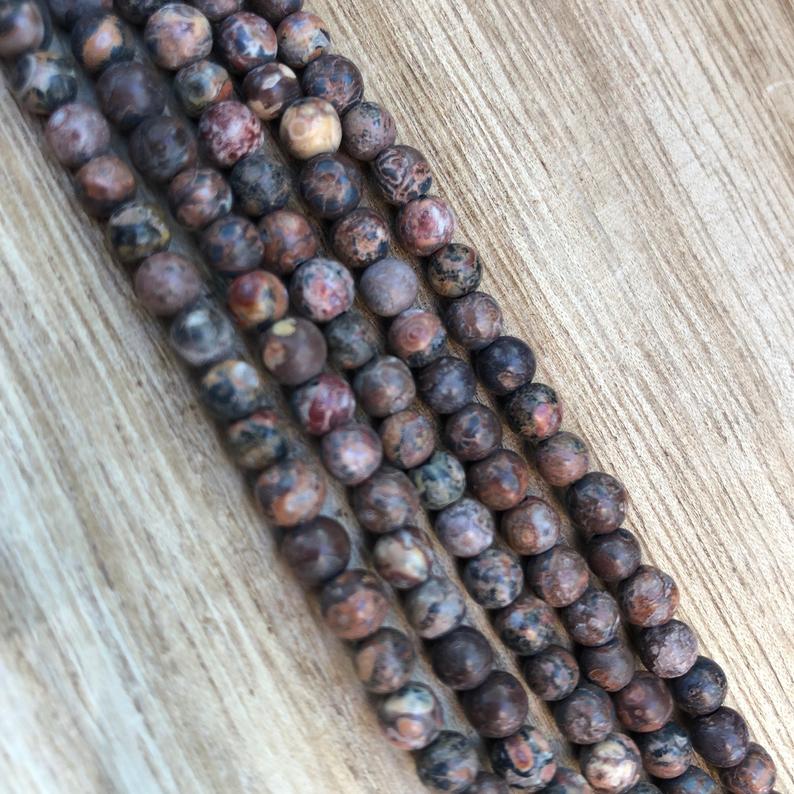 Natural Jasper Beads, Jasper 4 mm Beads, Jasper Round Shape Smooth Beads
