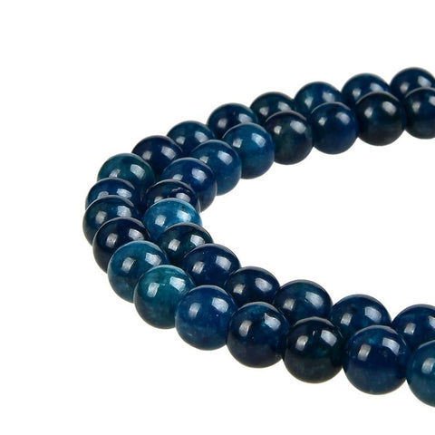 Natural Stone Smooth Beads, Natural Stone 8 mm Round Shape Beads