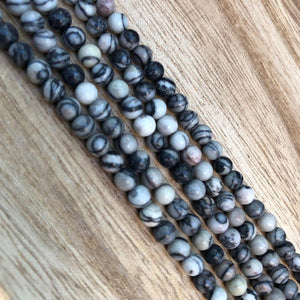 Natural Jasper Beads, Jasper Round Shape Beads, Jasper Smooth 4 mm Beads