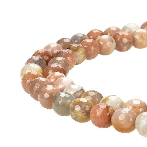 Natural Stone Beads, Natural Stone Round 8 mm Smooth Beads