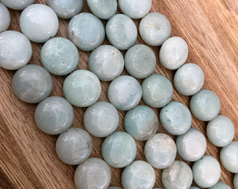 Natural Amazonite Beads, Amazonite Smooth 6, 8, 10 mm Faceted Beads