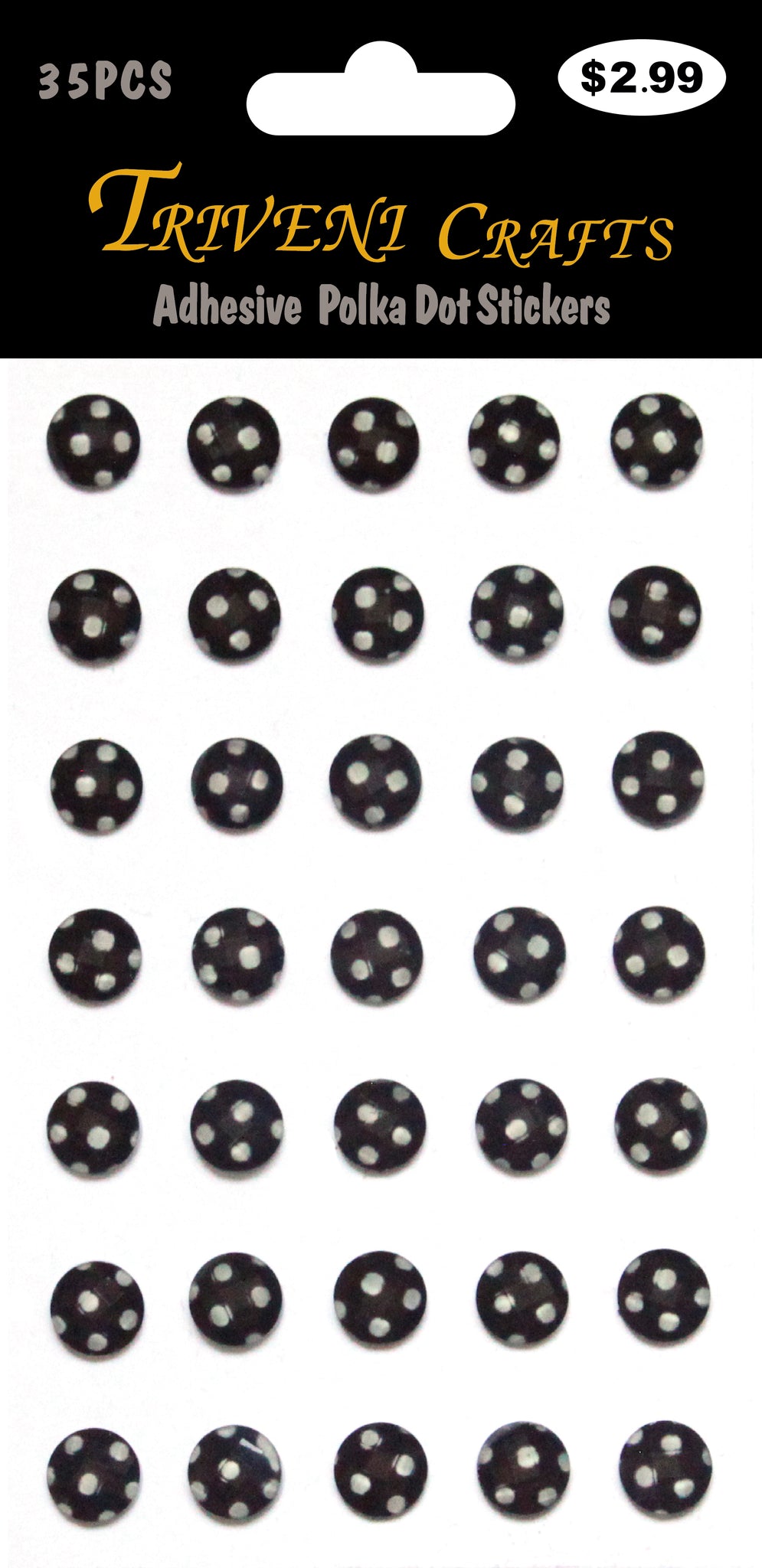 Adhesive  Polka Dot Stickers