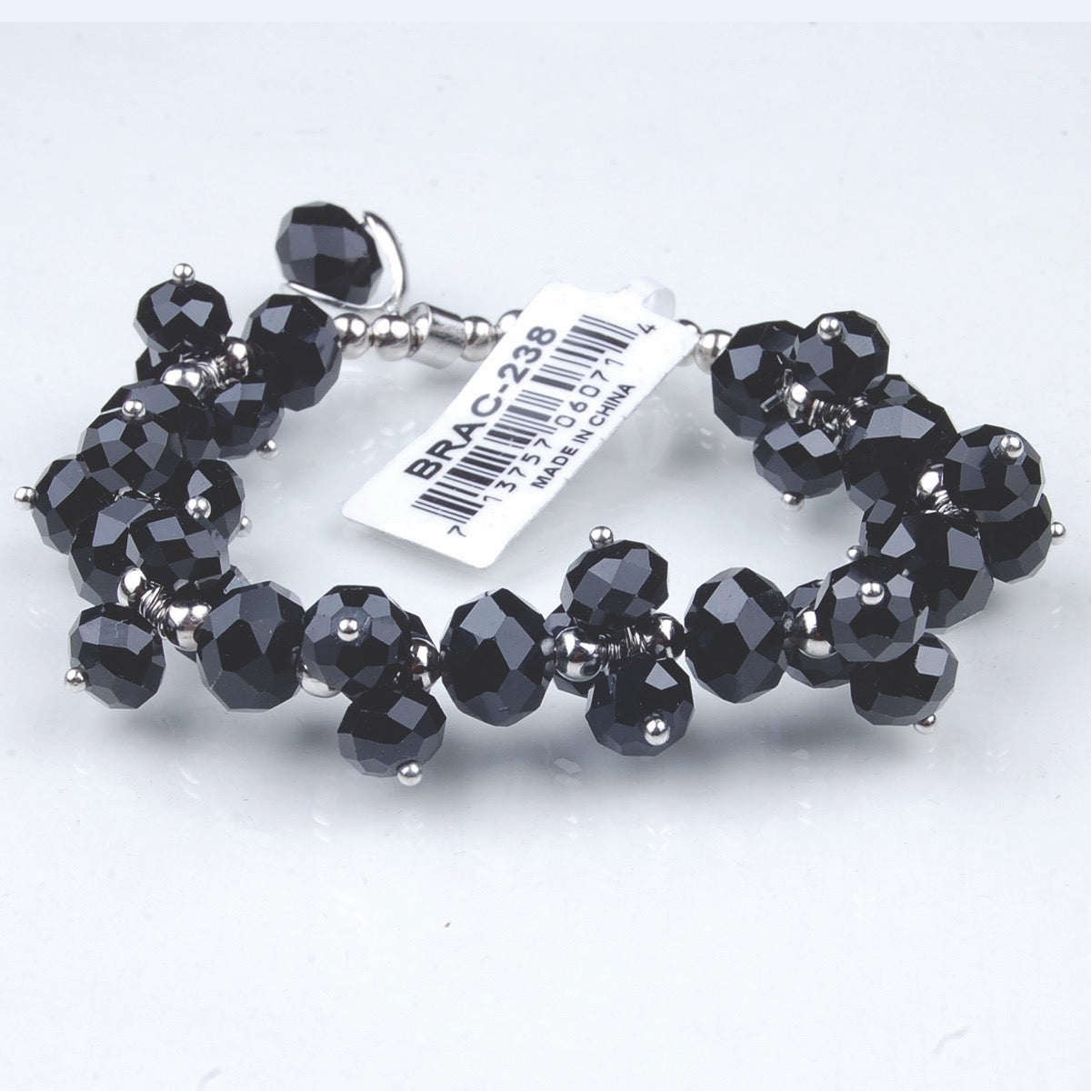 BRAC-238: Crystal Dangle Ball Bracelet