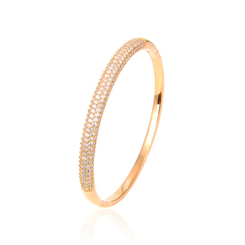 Gold Plated CZ Cubic Zirconia Bracelet, CZ Bracelet, Zircon Stone Bracelet,