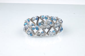 N-209: S Clad Crystal Bracelet