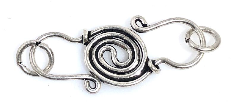 92.5 Sterling Silver Toggle Clasp, 35 mm Solid Sterling Silver Toggle Clasp Connector