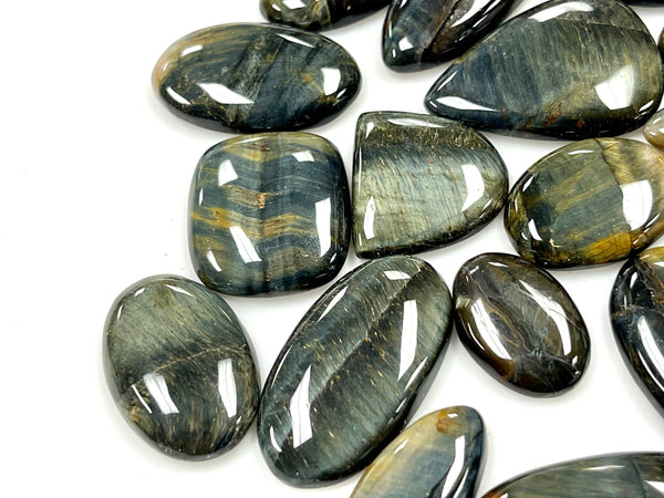 Natural Gemstone Tiger Eye - 500 Carat Lot - Tiger Eye Cab - Loose Gemstone - Wire wrap Gemstone - Semi Precious - Tiger Eye Jewelry