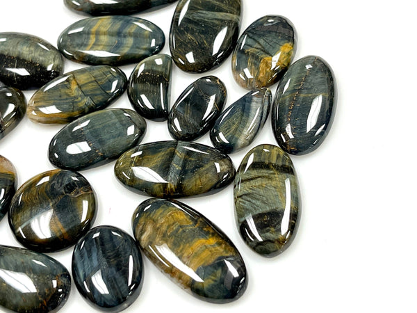 Natural Gemstone Tiger Eye - 500 Carat Lot - Tiger Eye Cab - Loose Gemstone - Wire wrap Gemstone - Semi Precious - Tiger Eye Jewelry