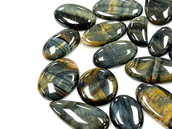 Natural Gemstone Tiger Eye - 500 Carat Lot - Tiger Eye Cab - Loose Gemstone - Wire wrap Gemstone - Semi Precious - Tiger Eye Jewelry