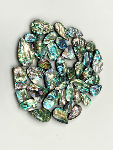 Natural Gemstone Abalone Shell - 500 Carat Lot - Abalone Shell Cab - Loose Gemstone - Wire wrap Gemstone - Semi Precious