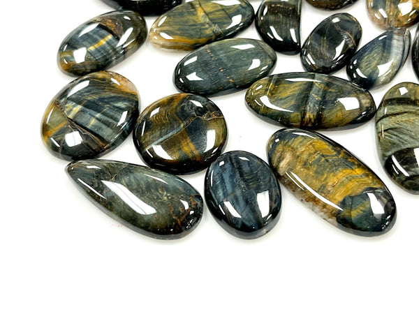 Natural Gemstone Tiger Eye - 500 Carat Lot - Tiger Eye Cab - Loose Gemstone - Wire wrap Gemstone - Semi Precious - Tiger Eye Jewelry