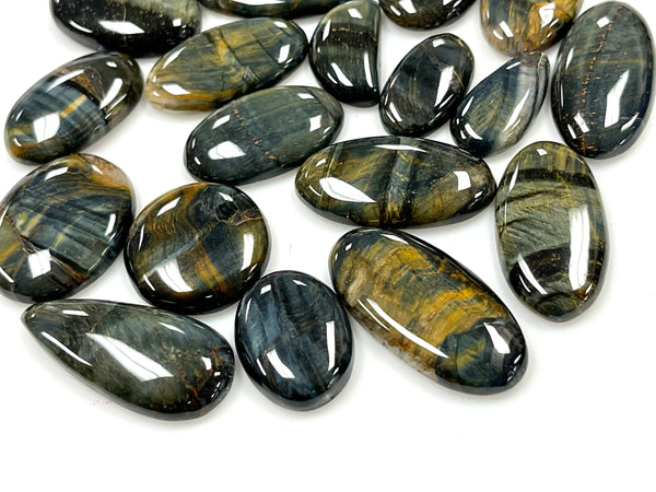 Natural Gemstone Tiger Eye - 500 Carat Lot - Tiger Eye Cab - Loose Gemstone - Wire wrap Gemstone - Semi Precious - Tiger Eye Jewelry