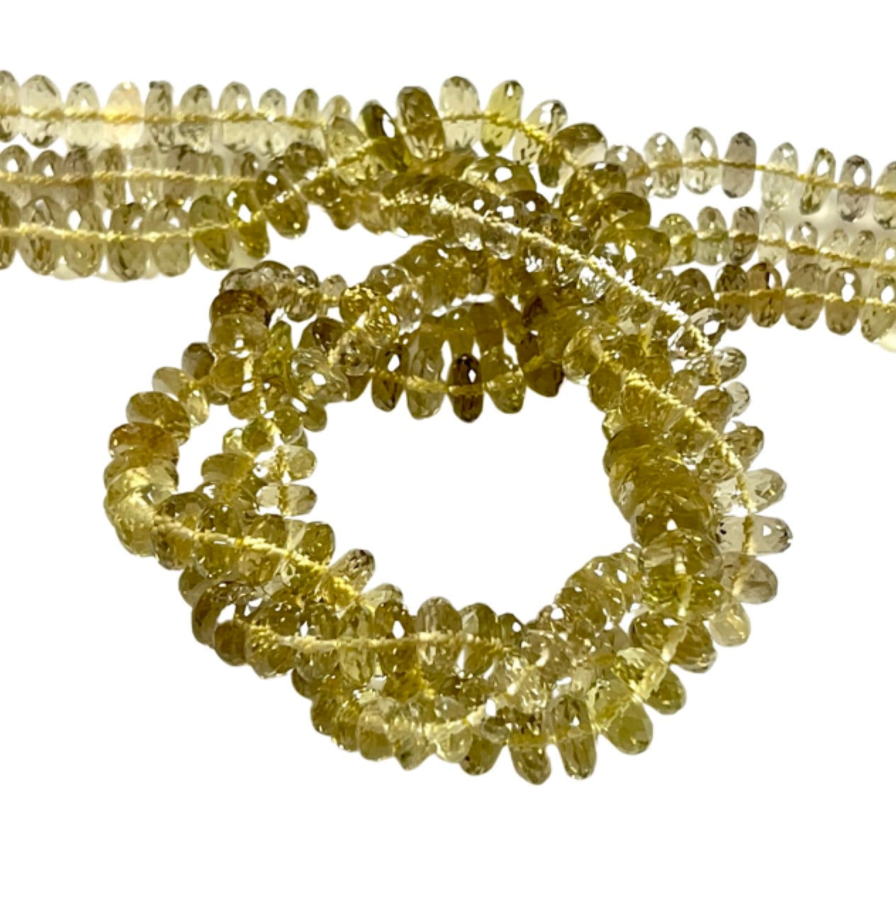 8mm Lemon Citrine Natural Gemstone Faceted Beads Strand, 15-16 Inch Long Healing Energy Gemstone Beads For Jewelry Making