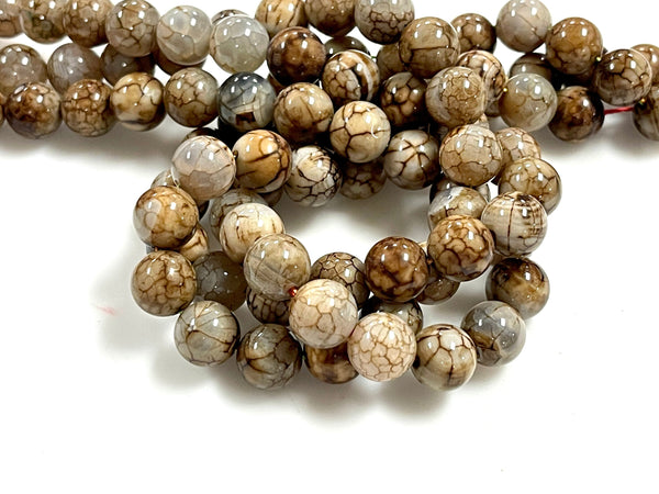 Fancy Striped Sedona Jasper Natural Gemstone Smooth Beads Strand, Jasper Beads Size 12mm Healing Energy Gemstone Beads For Jewelry Making